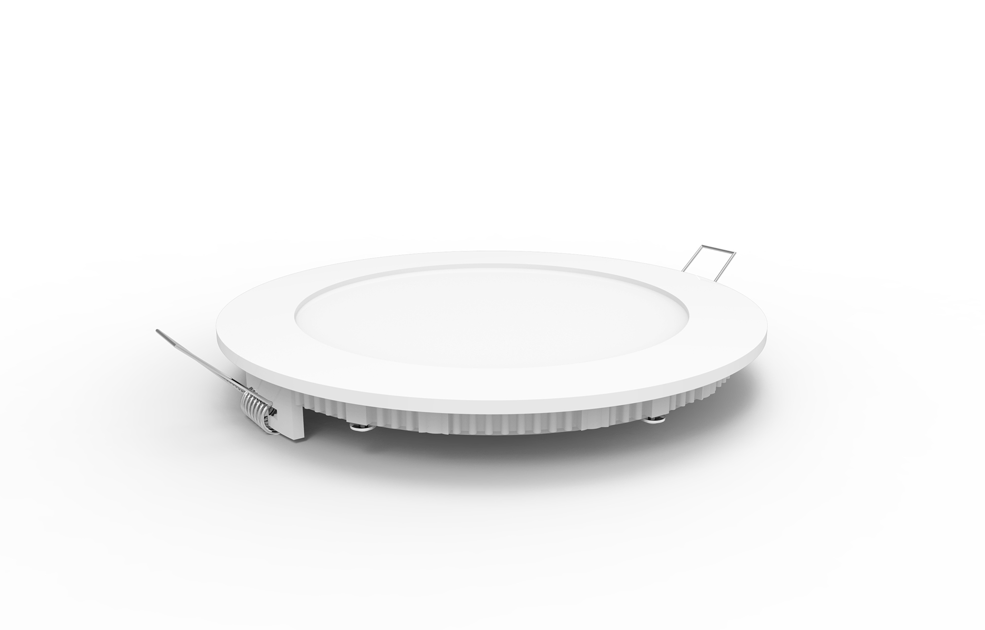 2010230010  Intego R Ecovision Slim Recessed Round 170mm (6") 12W; 6400K; 120°; Cut-Out 150mm